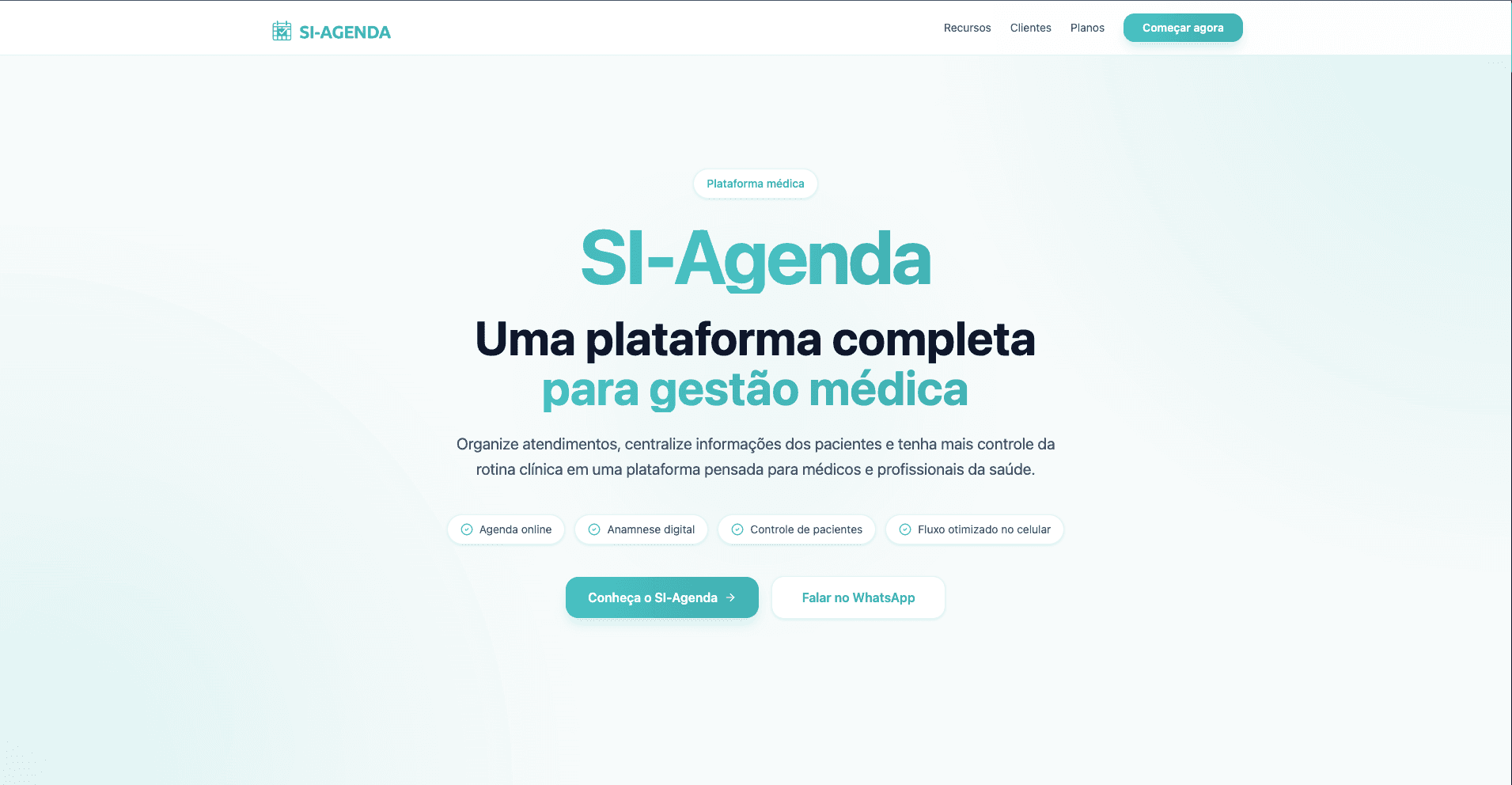 SI-Agenda — Plataforma de Agendamento